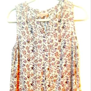 Philosophy sleeveless small top